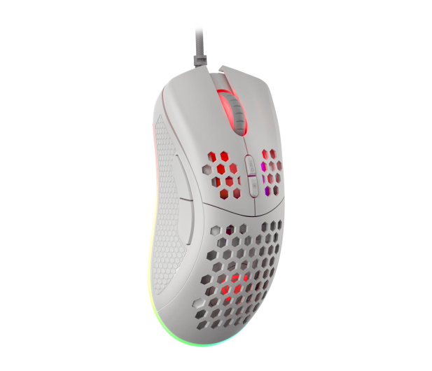 GENESIS Krypton 555 8000DPI podświetlenie RGB Biała NMG-1840 - 1351050 - zdjęcie 2